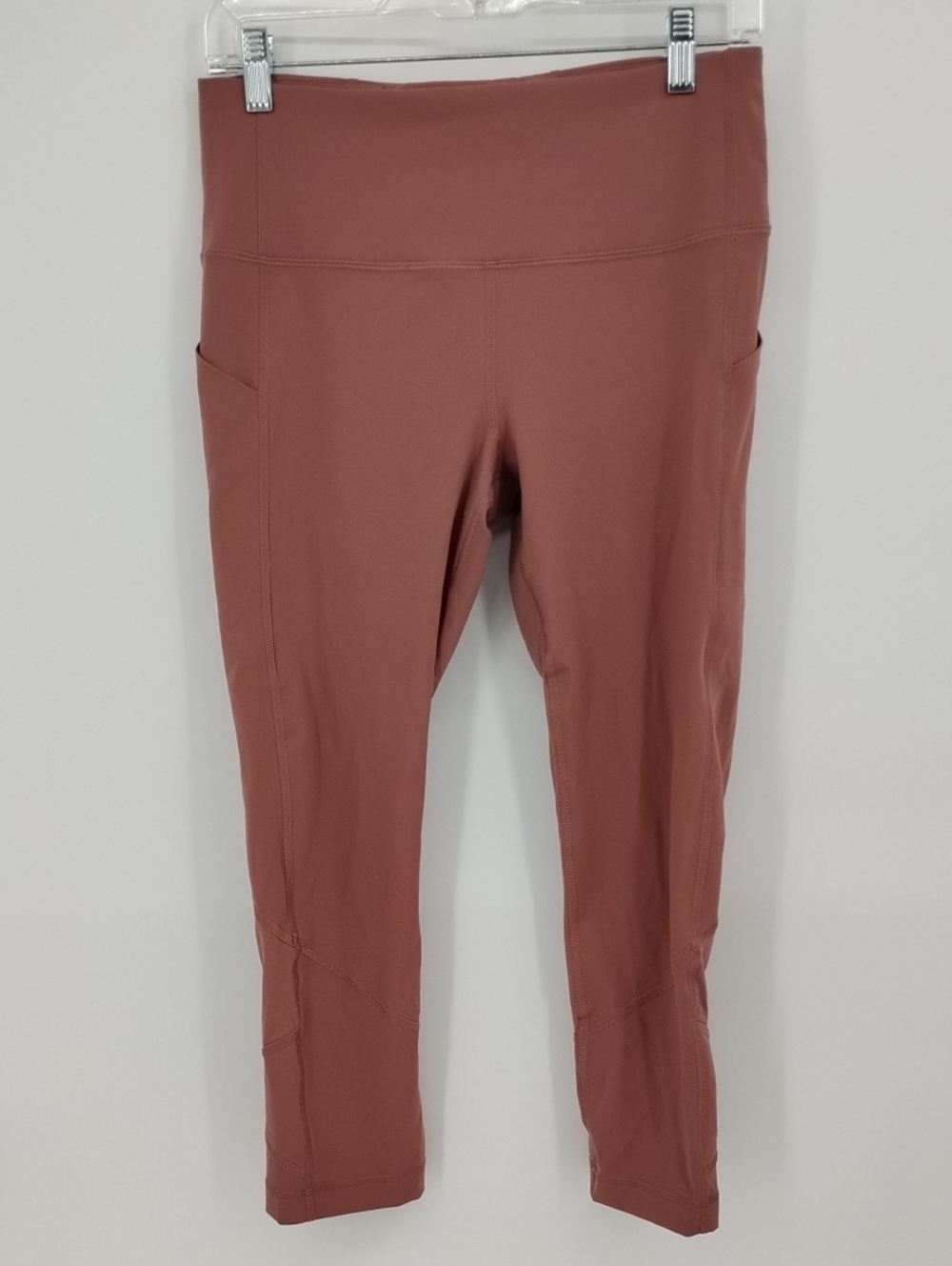 Lululemon Pace Rival High-Rise Crop 22" Leggings Spiced Chai 8